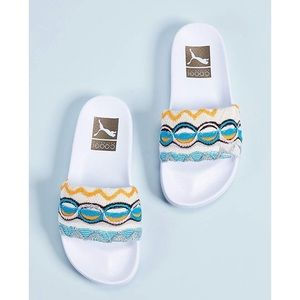 PUMA Leadcat Coogi slides sz 6.5 NWB